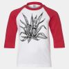 Youth Three Quarter Sleeve Baseball T-Shirt Thumbnail