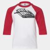 Youth Three Quarter Sleeve Baseball T-Shirt Thumbnail