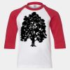 Youth Three Quarter Sleeve Baseball T-Shirt Thumbnail