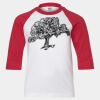 Youth Three Quarter Sleeve Baseball T-Shirt Thumbnail