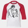 Youth Three Quarter Sleeve Baseball T-Shirt Thumbnail