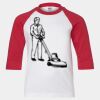 Youth Three Quarter Sleeve Baseball T-Shirt Thumbnail