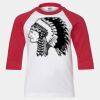 Youth Three Quarter Sleeve Baseball T-Shirt Thumbnail