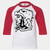 Youth Three Quarter Sleeve Baseball T-Shirt Thumbnail