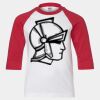 Youth Three Quarter Sleeve Baseball T-Shirt Thumbnail