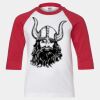 Youth Three Quarter Sleeve Baseball T-Shirt Thumbnail