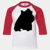Youth Three Quarter Sleeve Baseball T-Shirt Thumbnail