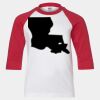 Youth Three Quarter Sleeve Baseball T-Shirt Thumbnail