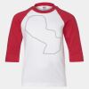 Youth Three Quarter Sleeve Baseball T-Shirt Thumbnail