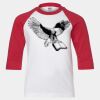 Youth Three Quarter Sleeve Baseball T-Shirt Thumbnail