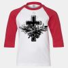 Youth Three Quarter Sleeve Baseball T-Shirt Thumbnail