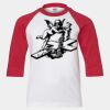 Youth Three Quarter Sleeve Baseball T-Shirt Thumbnail