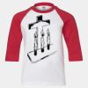Youth Three Quarter Sleeve Baseball T-Shirt Thumbnail