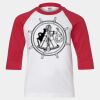 Youth Three Quarter Sleeve Baseball T-Shirt Thumbnail