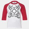Youth Three Quarter Sleeve Baseball T-Shirt Thumbnail