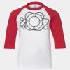 Youth Three Quarter Sleeve Baseball T-Shirt Thumbnail