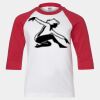 Youth Three Quarter Sleeve Baseball T-Shirt Thumbnail