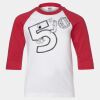 Youth Three Quarter Sleeve Baseball T-Shirt Thumbnail