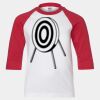 Youth Three Quarter Sleeve Baseball T-Shirt Thumbnail