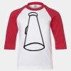 Youth Three Quarter Sleeve Baseball T-Shirt Thumbnail