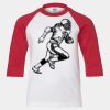 Youth Three Quarter Sleeve Baseball T-Shirt Thumbnail
