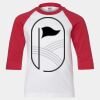 Youth Three Quarter Sleeve Baseball T-Shirt Thumbnail