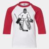 Youth Three Quarter Sleeve Baseball T-Shirt Thumbnail