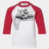 Youth Three Quarter Sleeve Baseball T-Shirt Thumbnail