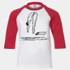 Youth Three Quarter Sleeve Baseball T-Shirt Thumbnail