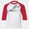 Youth Three Quarter Sleeve Baseball T-Shirt Thumbnail