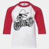 Youth Three Quarter Sleeve Baseball T-Shirt Thumbnail