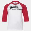 Youth Three Quarter Sleeve Baseball T-Shirt Thumbnail