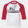 Youth Three Quarter Sleeve Baseball T-Shirt Thumbnail