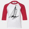 Youth Three Quarter Sleeve Baseball T-Shirt Thumbnail