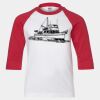 Youth Three Quarter Sleeve Baseball T-Shirt Thumbnail