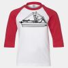 Youth Three Quarter Sleeve Baseball T-Shirt Thumbnail