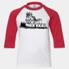 Youth Three Quarter Sleeve Baseball T-Shirt Thumbnail