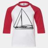 Youth Three Quarter Sleeve Baseball T-Shirt Thumbnail