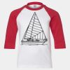Youth Three Quarter Sleeve Baseball T-Shirt Thumbnail