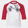 Youth Three Quarter Sleeve Baseball T-Shirt Thumbnail