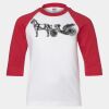 Youth Three Quarter Sleeve Baseball T-Shirt Thumbnail