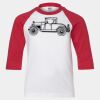 Youth Three Quarter Sleeve Baseball T-Shirt Thumbnail