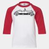 Youth Three Quarter Sleeve Baseball T-Shirt Thumbnail