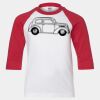 Youth Three Quarter Sleeve Baseball T-Shirt Thumbnail