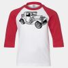 Youth Three Quarter Sleeve Baseball T-Shirt Thumbnail