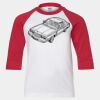 Youth Three Quarter Sleeve Baseball T-Shirt Thumbnail