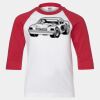 Youth Three Quarter Sleeve Baseball T-Shirt Thumbnail