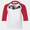 Youth Three Quarter Sleeve Baseball T-Shirt Thumbnail