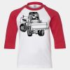 Youth Three Quarter Sleeve Baseball T-Shirt Thumbnail