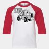 Youth Three Quarter Sleeve Baseball T-Shirt Thumbnail
